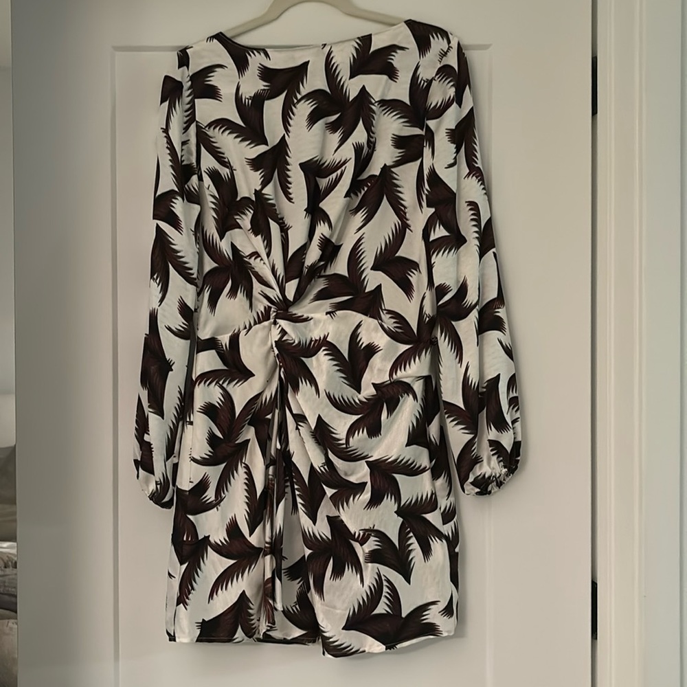 ALC Silk Print Dress